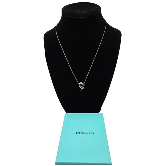 Tiffany & Co. Jewelry - Tiffany & Co. Paloma Picasso Loving Heart Sterling Silver Pendant Necklace
